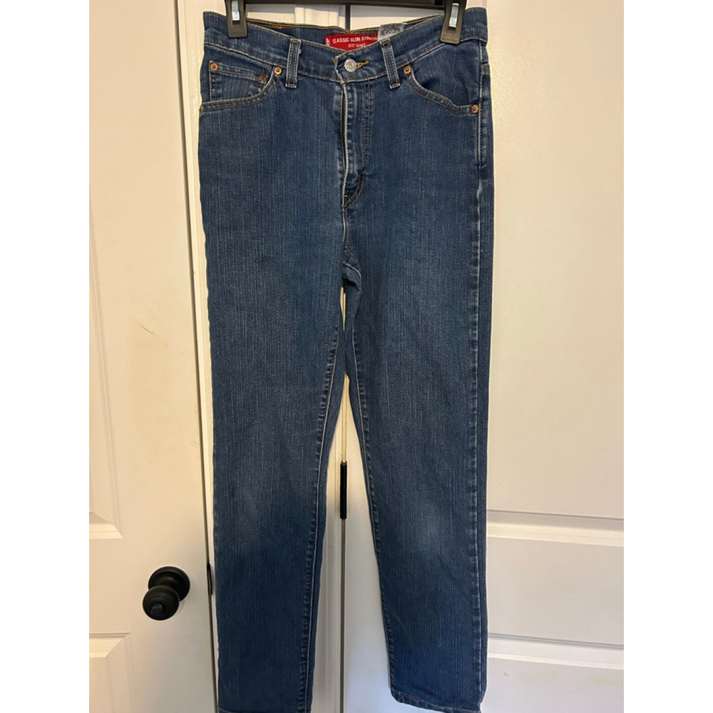 Women's Levi's 512 Jeans Size 6M Blue Denim Classic Slim Stretch